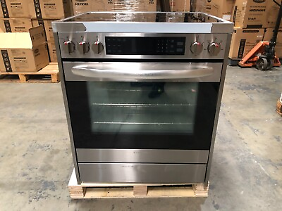 #ad 30 in. Electric Range 5 Surface Burners OPEN BOX COSMETIC IMPERFECTIONS