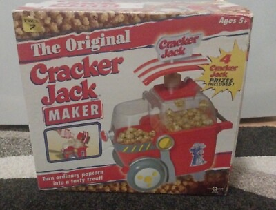 #ad The ORIGINAL Cracker Jack Maker 4 Prizes RARE NEW IN BOX