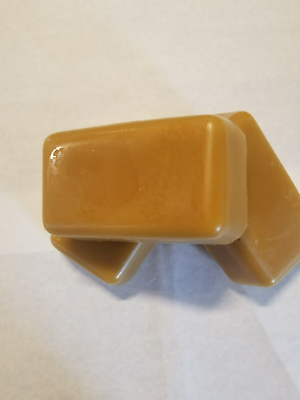 #ad 3 ea 1 Pound Blocks of 100% Pure Triple Filtered Yellow Beeswax Bees Wax USA