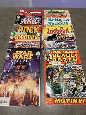 #ad Comic Books All In Different Conditions Lot Of 12
