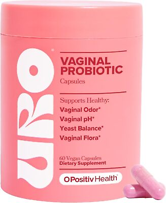 #ad URO Vaginal Probiotics for Women pH Balance with Prebiotics amp; Lactobacillus P...