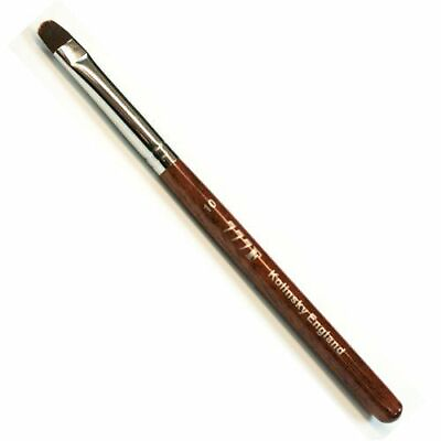 #ad 777F Red Wood Handle Brush For Manicure amp; Pedicure French