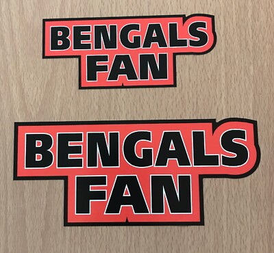 #ad NFL Cincinnati Bengals Sticker Decal AFC North Super Bowl Fantasy Football