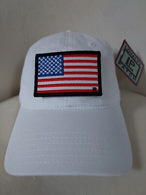 #ad US American Flag Patch Baseball Hat