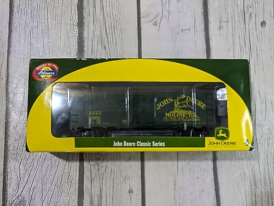 #ad Vintage 2003 Athearn HO Scale John Deere 40#x27; Box Car #8173 Brand New Never Used