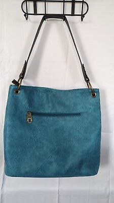 #ad Montana West Hobo Handbag for Women Vegan Leather Top Handle Turquoise