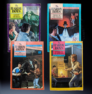 #ad Vintage Hardy Boys quot;Paper Backquot; Edition Books U Pick