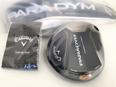 #ad Callaway PARADYM Driver 9deg Head Only Head Cover Right Handed NEW