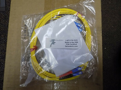 #ad 3m Fiber SC UPC SC UPC Patch Cable Duplex OS2 9 125 3mm Fiber Optic Yellow F