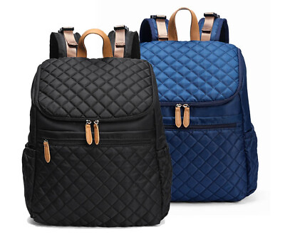 #ad Multifunctional Waterproof Nylon Mommy Bag Diaper Bag Baby Travel Backpack Large