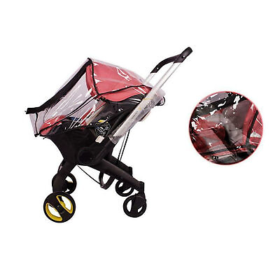 #ad Baby Stroller Rain Cover Infant Car Seat Waterproof Windproof Transparent Shield