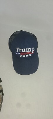 #ad Trump 2020 Mesh Trucker Style Adjustable Snapback Hat