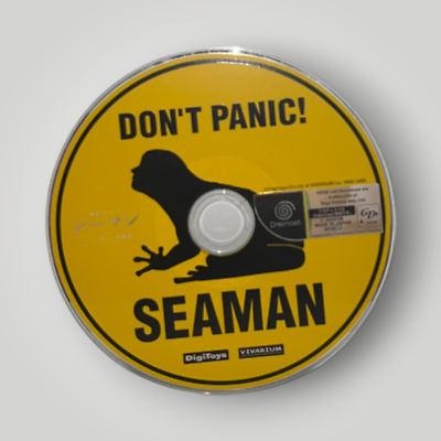 #ad Seaman for Sega Dreamcast Disc Only Japan Import Title USA Seller