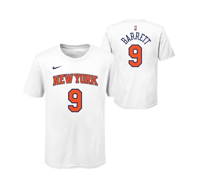 #ad RJ Barrett New York Knicks Youth Nike T Shirt