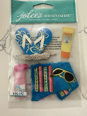 #ad #ad Jolee#x27;s Boutique Embellishment Beach Accessories Shoes Blanket Sand Lotion Water