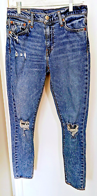 #ad Levi#x27;s Jeans 512 Premium Slim Taper Stretch Tag 30x32 Men#x27;s Blue Actual 30x30