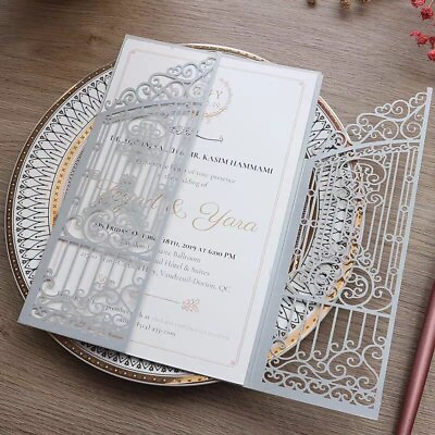 #ad Elegant Gate Metal Cutting Dies Scrapbooking Decorative Invitation Card Making
