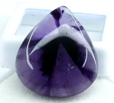 #ad 26.20 Ct Natural African Purple Amethyst Cabochon Cut Certified Loose Gemstone