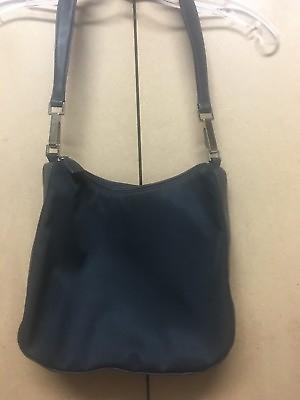 Vintage UNISA Fabric Hobo Style Black Purse Handbag $4.25