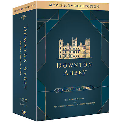 #ad Downton Abbey: The Complete Series plus The Movie Boxed Set DVD Region 1 US