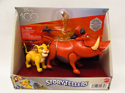 #ad Disney 100 The Lion King Storytellers Hakuna Matata Pack Of 3 New