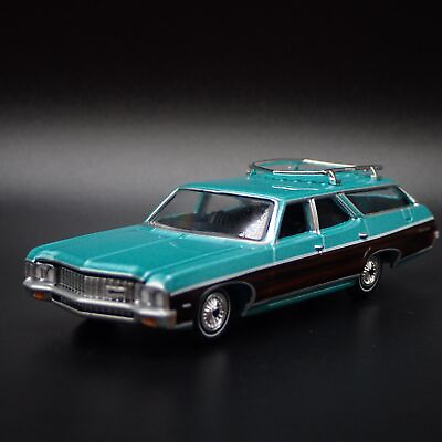 #ad 1970 CHEVY CHEVROLET KINGSWOOD ESTATE STATION WAGON 1 64 SCALE DIECAST MODEL CAR