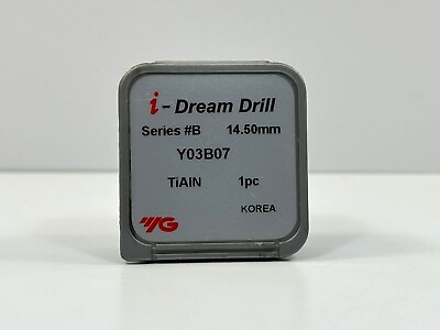 #ad YG 1 Dream Drill Y03B07 14.50mm New Carbide Insert 1pc