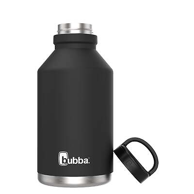 #ad Trailblazer Insulated Stainless Steel Growler with Wide Mouth Lidin Black 64