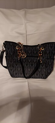 #ad Mika Ladies Handbag Tote Chain handle Detachable ShouIder Strap Charm