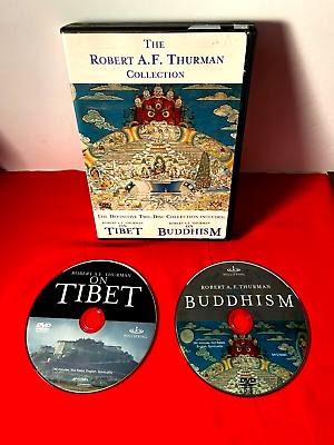#ad The Robert A.F. Thurman Collection 2 DVD SET On Tibet On Buddhism *MINT*