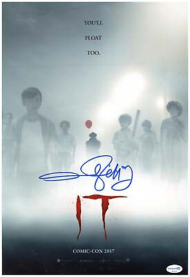 #ad Andy Muschietti Signed 12x18 Photo IT Pennywise Autographed ACOA