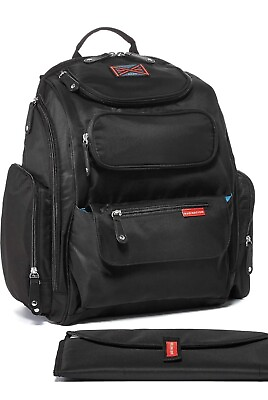 #ad Bag Nation Extra Large Diaper Bag Backpack Great for Multiple Kids