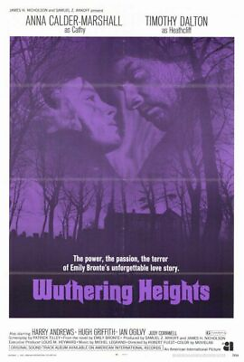 #ad 396494 WUTHERING HEIGHTS Film Marshall Timothy Dalton Harry WALL PRINT POSTER US