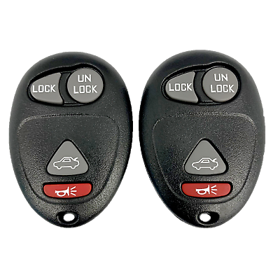 #ad 2 New OEM Electronics Keyless Entry Remote Key Fobs 4 Button L2C0007T