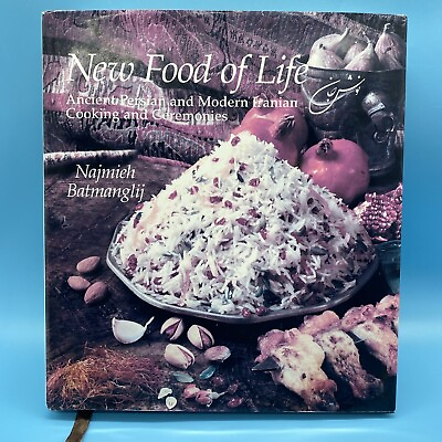#ad New Food of Life Ancient Persian and Modern Iranian Cooking and Ceremonies 2008