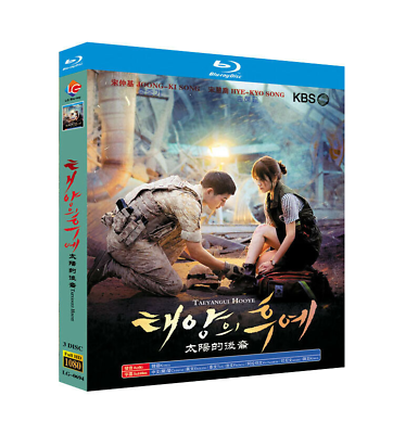 #ad 2016 Korean Drama Descendants of the Sun Blu ray English Sub Free Region Box