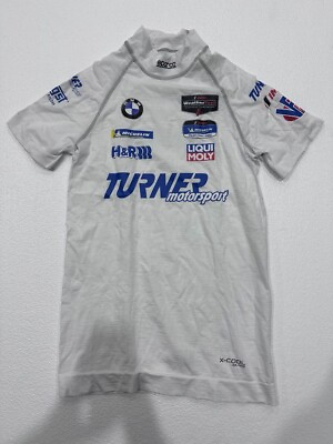 #ad Turner Motorsport Branded Sparco Shield RW 9 Top White M L