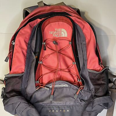 #ad The North Face Backpack Jester Pink Gray Camping Hiking Laptop School Travel