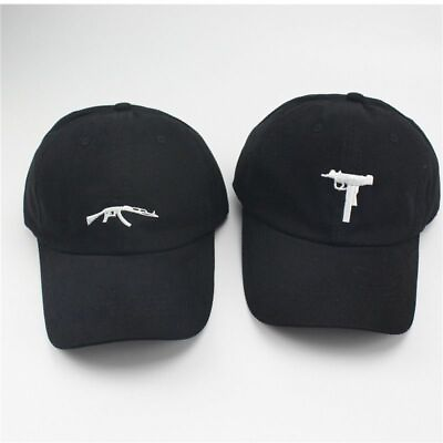 #ad 1pc Baseball Cotton Snapback Caps Ak47 UZI Sports Hat Unisex Fashion Headwear Ac