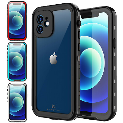 #ad For Apple iPhone 12 Pro Max Mini Waterproof Shockproof Case Screen Protector
