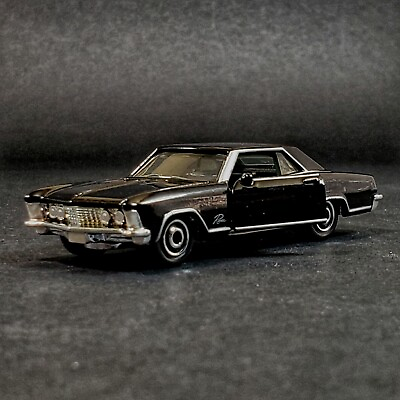 #ad 1964 64 BUICK RIVIERA LOW RIDER 1:64 SCALE COLLECTIBLE DIORAMA DIECAST MODEL CAR