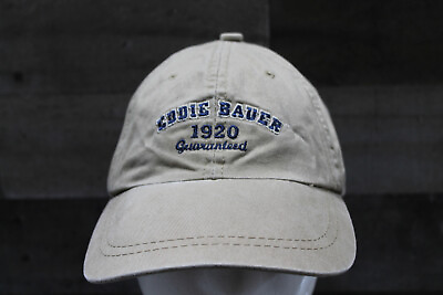 #ad Eddie Bauer 1920 Strap Back Hat Cap Women Adjustable Brown Embroidered