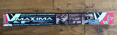 #ad Carbon Express Arrows Maxima RED Contour SD in Mossy Oak 6 Pk .350 spine 51186