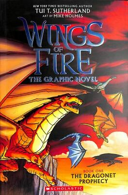 #ad A Graphix Book: Wings of Fire Graphic Novel #1: The Dragonet Prophecy GOOD