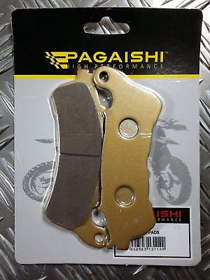#ad PAGAISHI FRONT PADS FOR Honda CBF 500 A ABS PC39B 2006 2008