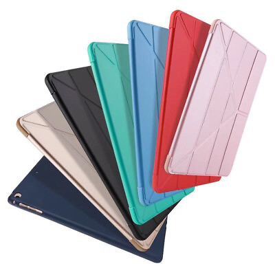 #ad PU Leather Smart Cover Case For Apple iPad 9th 8th 7th Air 1 2 Mini 1 2 3 4 5 6