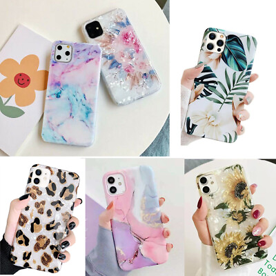 For IPhone 13 Pro Max 12 14 13 XR Shockproof Flower Cute Girls Women Case Cover $9.99