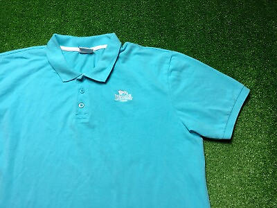 Lonsdale London Mens Blue Short Sleeve Polo Shirt Size 2XL $22.36