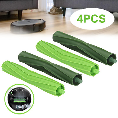 #ad 4PCS Replacement Roller Brushes For iRobot Roomba e5 e6 i7 i3 i4 i6 i7 i8 Plus