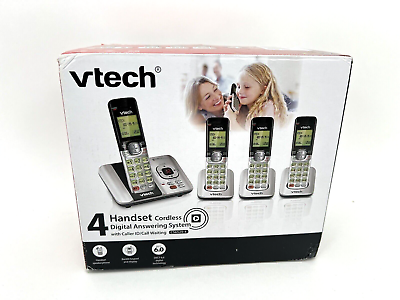 #ad VTech CS6529 4 DECT 6.0 Cordless Phone Answering 4 Handsets System amp; Caller ID